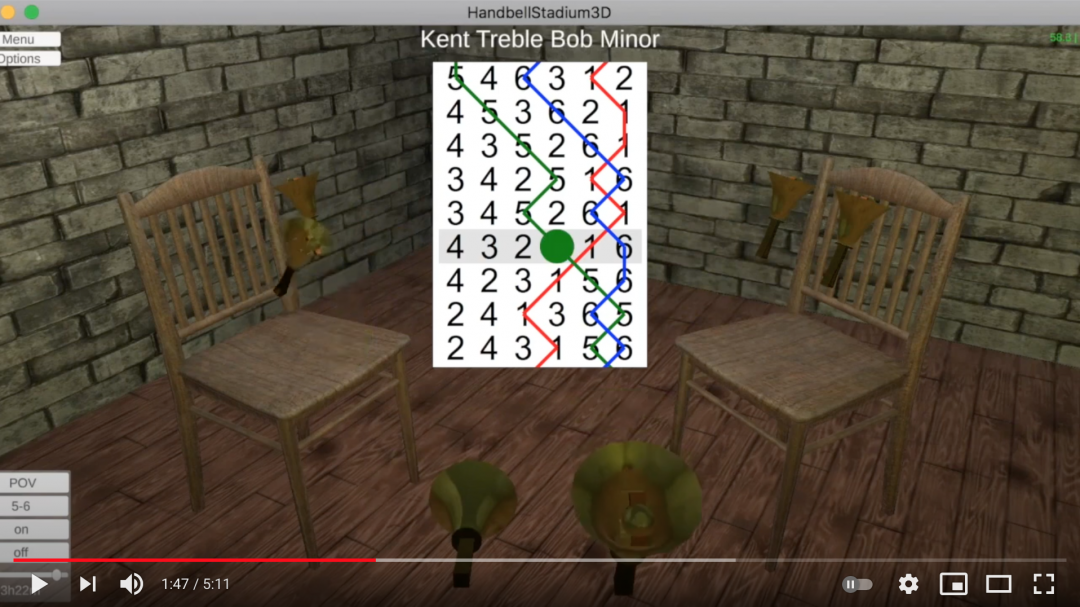 Videos illustrating handbell methods Learning to Ring Handbells